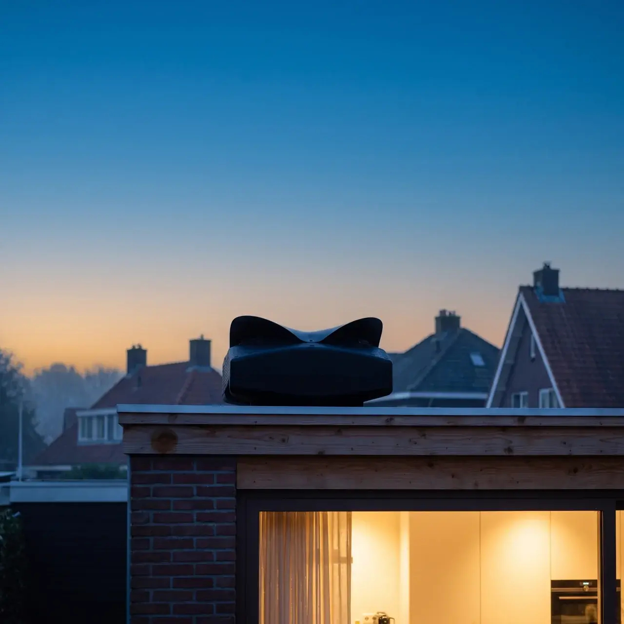 Weheat Blackbird P60 Hybride in een Nederlandse woonsituatie