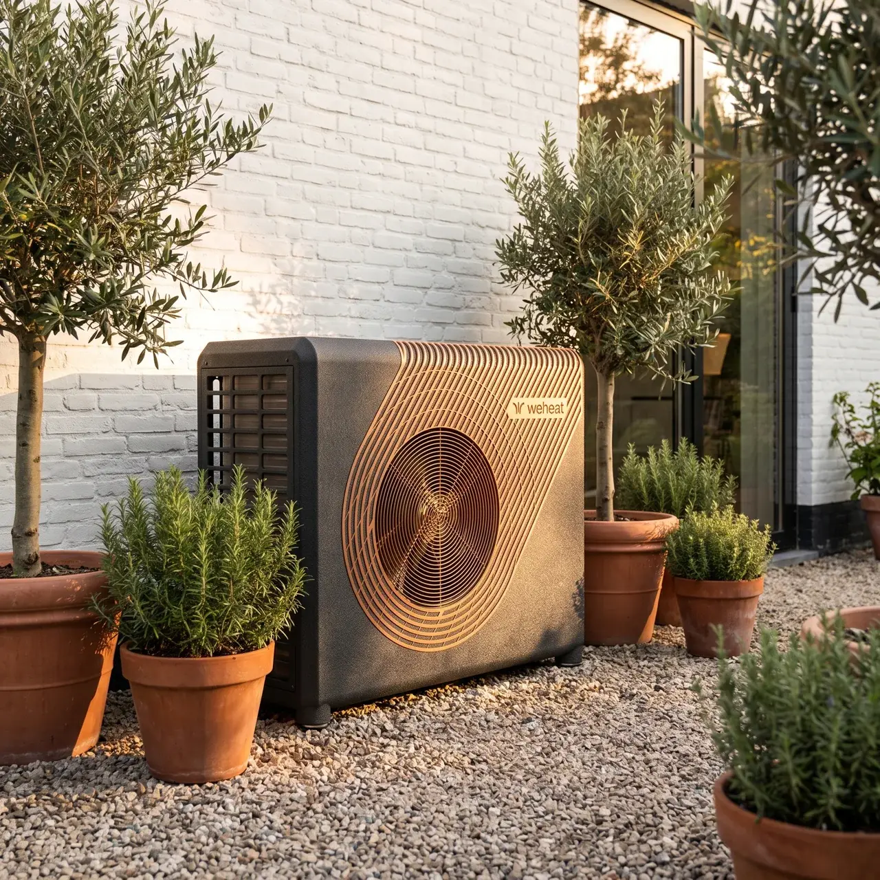 Weheat Sparrow P60 Hybride in een Nederlandse woonsituatie